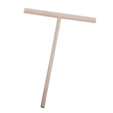1 Juego de accesorios de cocina de madera con letra T, herramienta, fabricante de panqueques lisos, cocina de huevo, sartén, antiadherente, hornear en casa