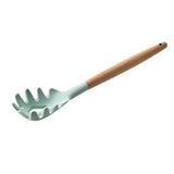 1PC Silicona Turner Cuchara de sopa Espátula Cepillo Raspador Pasta Servidor Batidor de huevo Cocina Herramientas de cocina Utensilios de cocina Rosa / Negro / Verde