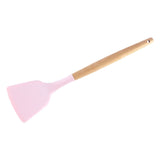 1PC Silicona Turner Cuchara de sopa Espátula Cepillo Raspador Pasta Servidor Batidor de huevo Cocina Herramientas de cocina Utensilios de cocina Rosa / Negro / Verde