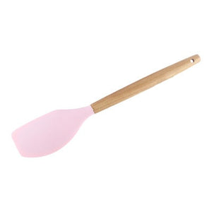 1PC Silicona Turner Cuchara de sopa Espátula Cepillo Raspador Pasta Servidor Batidor de huevo Cocina Herramientas de cocina Utensilios de cocina Rosa / Negro / Verde