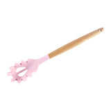 1PC Silicona Turner Cuchara de sopa Espátula Cepillo Raspador Pasta Servidor Batidor de huevo Cocina Herramientas de cocina Utensilios de cocina Rosa / Negro / Verde