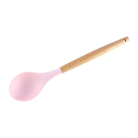 1PC Silicona Turner Cuchara de sopa Espátula Cepillo Raspador Pasta Servidor Batidor de huevo Cocina Herramientas de cocina Utensilios de cocina Rosa / Negro / Verde