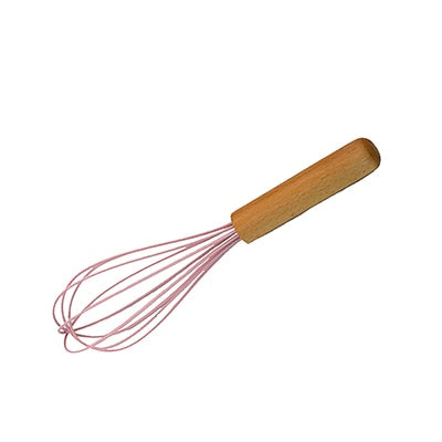 1PC Silicona Turner Cuchara de sopa Espátula Cepillo Raspador Pasta Servidor Batidor de huevo Cocina Herramientas de cocina Utensilios de cocina Rosa / Negro / Verde