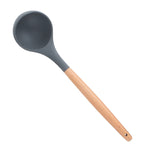 1PC Silicona Turner Cuchara de sopa Espátula Cepillo Raspador Pasta Servidor Batidor de huevo Cocina Herramientas de cocina Utensilios de cocina Rosa / Negro / Verde