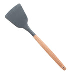 1PC Silicona Turner Cuchara de sopa Espátula Cepillo Raspador Pasta Servidor Batidor de huevo Cocina Herramientas de cocina Utensilios de cocina Rosa / Negro / Verde