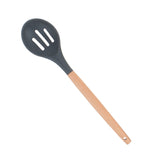 1PC Silicona Turner Cuchara de sopa Espátula Cepillo Raspador Pasta Servidor Batidor de huevo Cocina Herramientas de cocina Utensilios de cocina Rosa / Negro / Verde