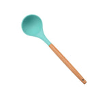 1PC Silicona Turner Cuchara de sopa Espátula Cepillo Raspador Pasta Servidor Batidor de huevo Cocina Herramientas de cocina Utensilios de cocina Rosa / Negro / Verde