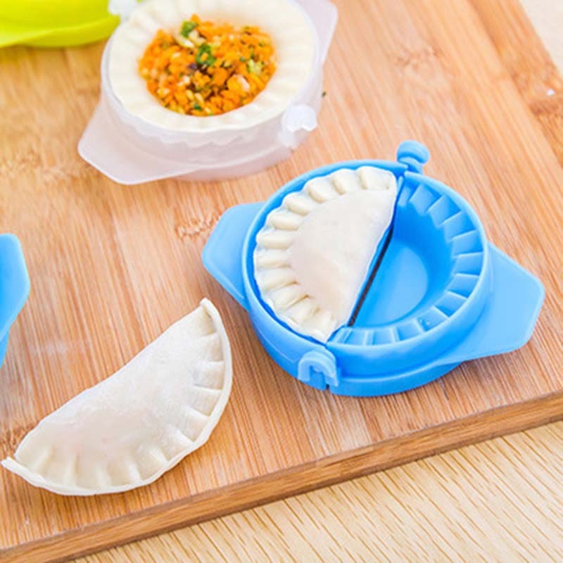 Dumplings herramientas de modelado Kitchen Magic Creative Manual Pack Machine Food-Plastic Plastic Pinch Kitchen Tools 1Piece