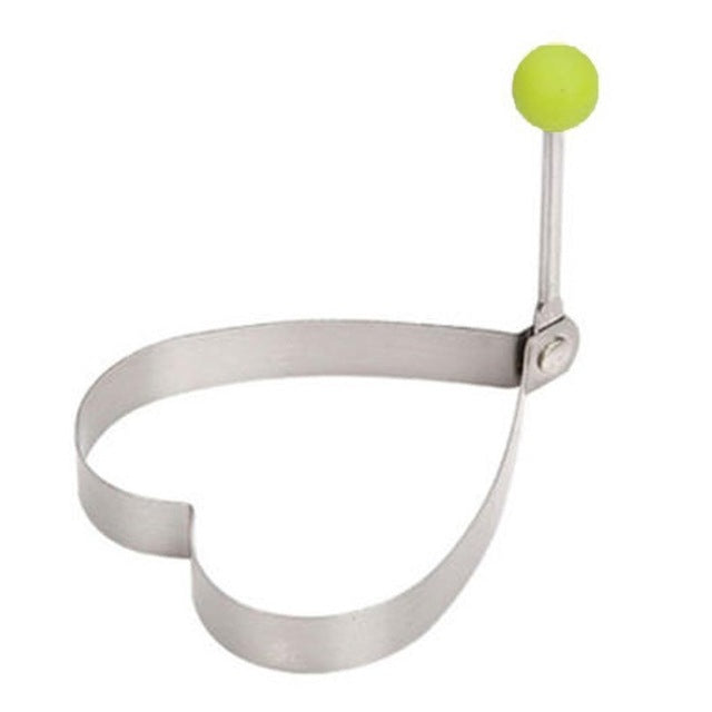 Recién llegado Molde de panqueque de huevo frito caliente Molde de molde de acero inoxidable Molde Anillos de cocina Corazón Herramienta de cocina