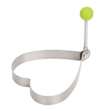Recién llegado Molde de panqueque de huevo frito caliente Molde de molde de acero inoxidable Molde Anillos de cocina Corazón Herramienta de cocina