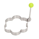 Recién llegado Molde de panqueque de huevo frito caliente Molde de molde de acero inoxidable Molde Anillos de cocina Corazón Herramienta de cocina